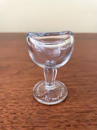 Antique Eye Wash Cup Clear Glass John Bull 1917 Patent ...