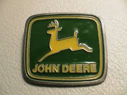 JOHN DEERE FARM TRACTOR AGRICULTURE FARMING FARMER MENS METAL BELT BUCKLE NICE | eBay