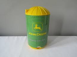 John Deere Silo Coaster Dispenser w/Absorbing Coasters | eBay