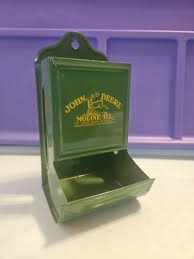 John Deere metal hanging match safe | Mercari