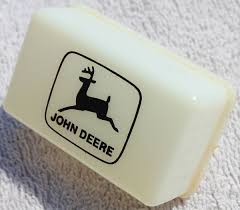 Vintage John Deere White Plastic Plug In Night Light with ...