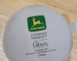 John Deere Collectors Mug DEERE Reindeer Cultivator ...