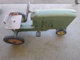 1963 D 63 JOHN DEERE PEDAL TRACTOR - Completely original ! Nicest one ive seen | #1938450274