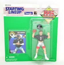 Starting Lineup 1995 Jeff George Atlanta Falcons NFL SLU - Etsy India