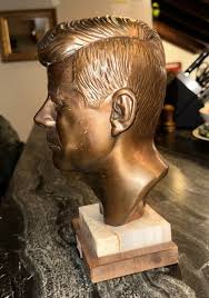 John F. Kennedy 11” Bronze Bust (Anaran) VERY RARE!! | eBay