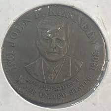 Vintage JFK Coin Token 35th US President Commemorative John F Kennedy | eBay