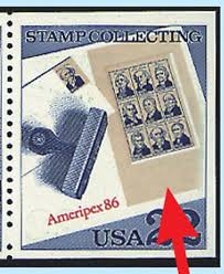 Stamp Collecting Missing Color Error