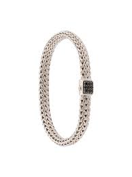 John Hardy Classic Chain 6.5mm Black Sapphire Pavé ...