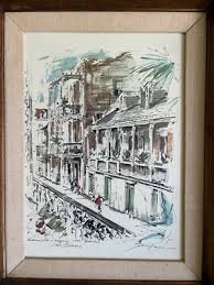 Vintage John Haymson Framed Print Madame John's Legacy Old ...