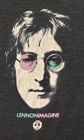 John Lennon photographed by Bob Gruen Unisex T-Shirt (Size ...