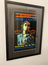 John Lennon Concert Poster - Orakei Objet - Auckland ...