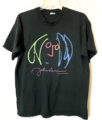 Vintage 1998 John Lennon Double Sides T Shirt Size XL | eBay