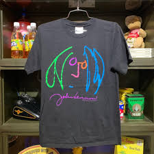 Vintage John Lennon "Imagine" Face T-Shirt 100%... | Depop