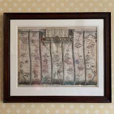 John Ogilby (1600–1676), England Antique Late 17th Century Original Engraving Hand Coloured Road Map London Lands End Devon Through Cornwall - Etsy