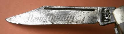 NEW BRITAIN Advertising Pocket Knife | EstateSales.org