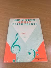 VTG Sheet Music Adult Piano Course Book John W. Schaum BOOK 1 1946 Origional | eBay