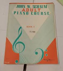 1946 John W. Schaum Adult Piano Course Book 1 Belwin USA Vintage Antique Rare | eBay