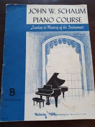 JOHN SCHAUM PIANO COURSE - 'THE BLUE BOOK B' - 1945 | eBay