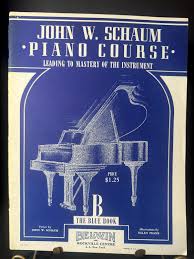 JOHN SCHAUM PIANO Course - Blue Book B 1945 - Etsy