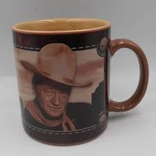 Vandor | Dining | Vintage Ceramic Coffee Mug John Wayne 2 Oz Cup Vandor Signature Cowboy Western | Poshmark