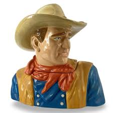 Sold at Auction: Limited Edition John Wayne Porcelain Cookie Jar