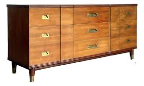 Vintage John Widdicomb 9 Drawer Dresser | Chairish