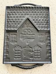 Vintage Cast Iron John Wright Victorian Gingerbread House ...