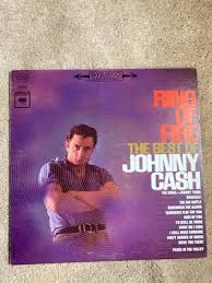 Johnny Cash Ring of Fire The Best ol Vinyl LP 1963 Original ...