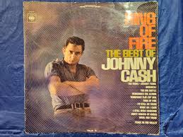 JOHNNY CASH - RING OF FIRE - LP "COVER ONLY" (NO VINYL ...