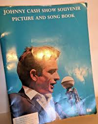 JOHNNY CASH Show Souvenir Picture and Song Book ~ Vintage | eBay