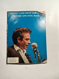 Johnny Cash Show Souvenir Picture & Song Book Program 1966 ...