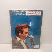 Vintage Johnny Cash Show Sourvenir Picture and Song Book ...