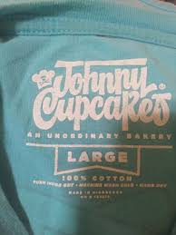 Johnny Cupcakes Sundae School Men's Blue Shirt Large An ...