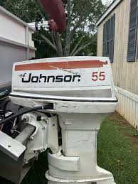 55 hp Johnson Evinrude engine cover top cowl, two stroke ...