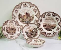 Vintage Johnson Brothers "old Britain Castles" Dining Ware - Plates and Bowls - Etsy