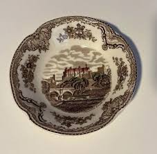 Vintage Johnson Bros Alnwick Castle 1792 Old Britain Castles Berry Bowls 5” | eBay