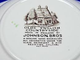 VINTAGE OLDE ENGLISH COUNTRY SIDE ENGLAND JOHNSON BROS SERVING BOWL DISH 10" | eBay