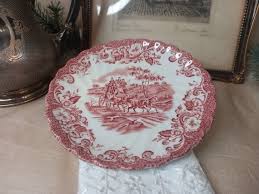 Red Collector's Plate From the Johnson Brothers Company From ...
