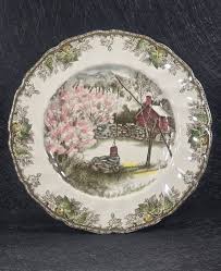 Vintage Johnson Bros Friendly Village the Well Buffet/dinner ...