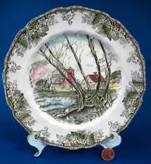 Johnson Brothers Friendly Village Salad Plate Willow By The ...