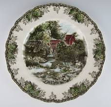 Amazon.com | Johnson Brothers China FRIENDLY VILLAGE Dinner ...