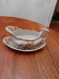 Porcelain Royale Pitcairns Limited Tunstall Gravy Boat ...