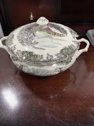 Johnson Bros Friendly Village Soup Tureen | eBay