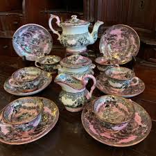 Child's Tea Set, Villaris Pattern by Davenport - Beck's ...