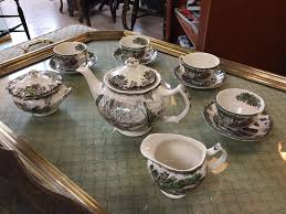Johnson Bros. England 1883 Friendly Village 13 Piece Tea Set ...
