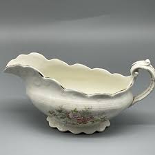 Antique East End China Co gravy boat sauce EEC Co pottery ...