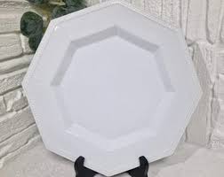 Vintage Johnson Brothers Octagonal Dinner Plate – Heritage ...