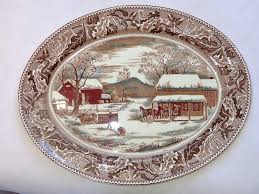 Johnson Brothers Historic America Thanksgiving Turkey 20 ...