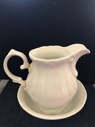 PontesamMade in Spain, 6.5” Diameter Bowl and Pitcher ...