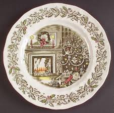 Merry Christmas ("From an Original Hand Engraving" Rim Fruit/Dessert (Sauce) Bowl by Johnson Brothers | Replacements, Ltd.